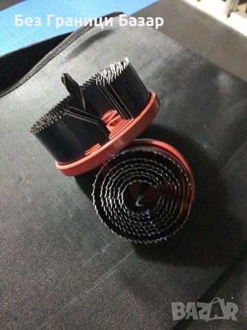 Нов комплект ножове за дупки от пружинна стомана HYCHIKA, с 12 БР. 26 mm-95 mm остриета за трион, снимка 8 - Други стоки за дома - 43569711