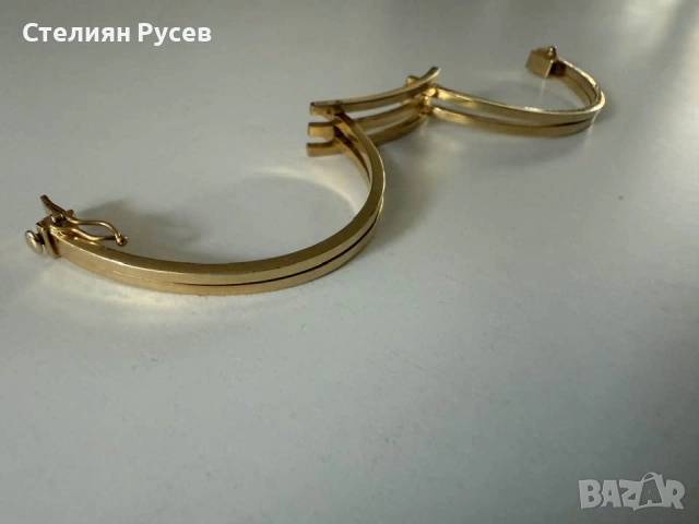 17.34гр 19см златна гривна / златно колие / синджир / ланец / злато / GOLD 585 / 14 карата 142 лв за, снимка 11 - Гривни - 52131526