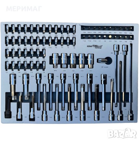 Шкаф/количка с инструменти XXL KrafTWelle, снимка 6 - Куфари с инструменти - 43460711