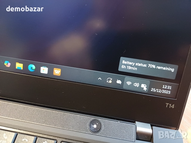 14' FullHD IPS Lenovo T14 Core™ i5-10310U/256GB SSD Nvme/16GB RAM - отлична батерия , снимка 6 - Лаптопи за работа - 52898613