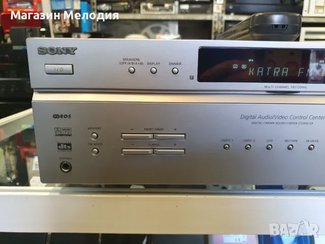 Ресийвър SONY STR-DE497 Има оригинално дистанционно. Две по 100 вата на 8 ома. В отлично техническо , снимка 3 - Ресийвъри, усилватели, смесителни пултове - 48277830