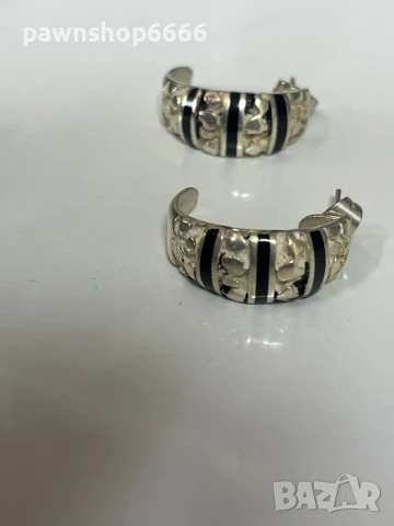 Сребърни обеци 925 , снимка 5 - Обеци - 51041776