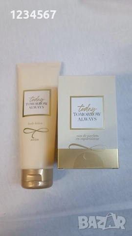 Avon TTA Today 50 мл в комплект с лосион за тяло 125 мл