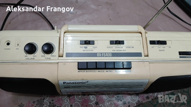 PANASONIC RX - FS 400, снимка 2 - Радиокасетофони, транзистори - 53481712