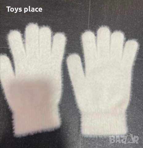 Страхотни пухкави шапки и ръкавици Подходящи за коледен подарък , снимка 7 - Шапки - 52347673