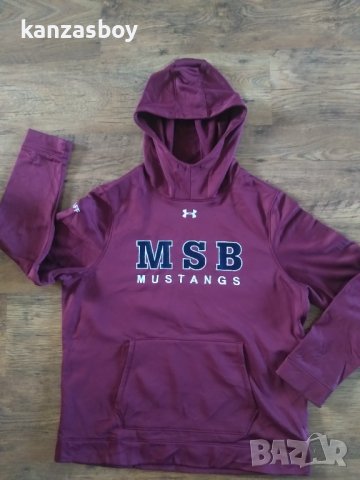 under armour - страхотно мъжко горнище Л , снимка 4 - Спортни дрехи, екипи - 43676613