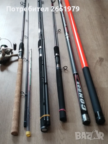 Пет броя въдици, снимка 4 - Въдици - 53436689