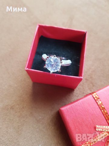 Дамски пръстен със сребърно, снимка 11 - Пръстени - 13577789