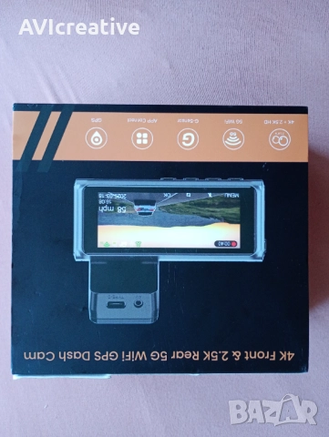 Видеорегистратор 4K +задна камера 2.5K+GPS антена +128 GB SD CARD, снимка 17 - Аксесоари и консумативи - 52937407