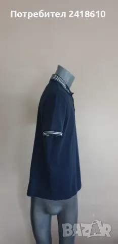 Hugo Boss Cirkle Pique Cotton  Mens Size M  ОРИГИНАЛНА Тениска!, снимка 3 - Тениски - 50338077