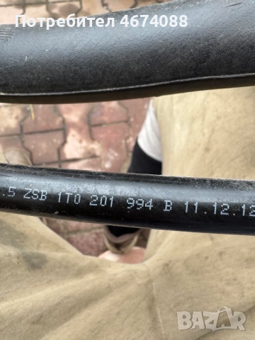 Оригинална гърловина за Фолксваген Тоуран Vw Touran само за 40лв. 1T0201138K, снимка 5 - Части - 52726978