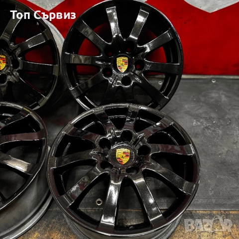 Алуминиеви джанти за Порше, 17 цола, 5х130, 4 броя, снимка 5 - Гуми и джанти - 51637550