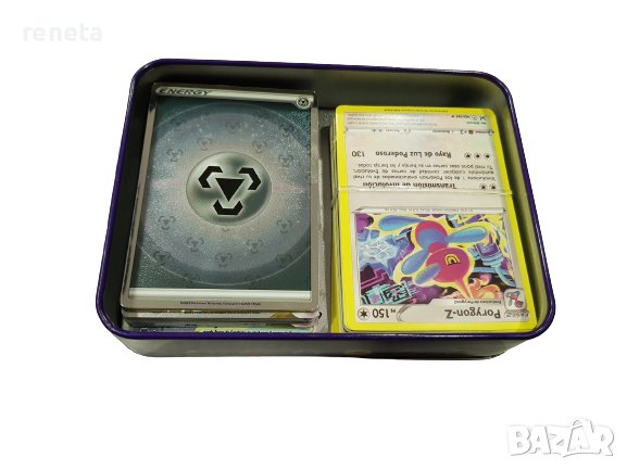 Карти Pokémon,  За игра, Метална кутия, Многоцветен, снимка 3 - Игри и пъзели - 40079777