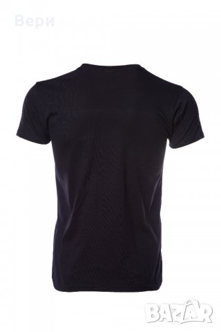 Нова мъжка черна тениска с релефен трансферен печат Герб на България , снимка 14 - Тениски - 28017520