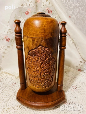 дървена поставка за бутилки , снимка 6 - Други стоки за дома - 51641521