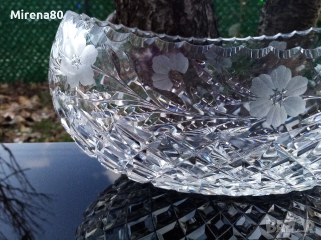 Огромна кристална гондола, снимка 2 - Антикварни и старинни предмети - 52945235