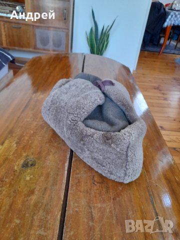 Стара шапка,ушанка #11, снимка 3 - Антикварни и старинни предмети - 36996169