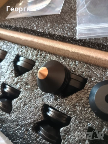 TODN AUDIO® Die-cast aluminium spikes with pure copper arrow , снимка 7 - Аудиосистеми - 50958973