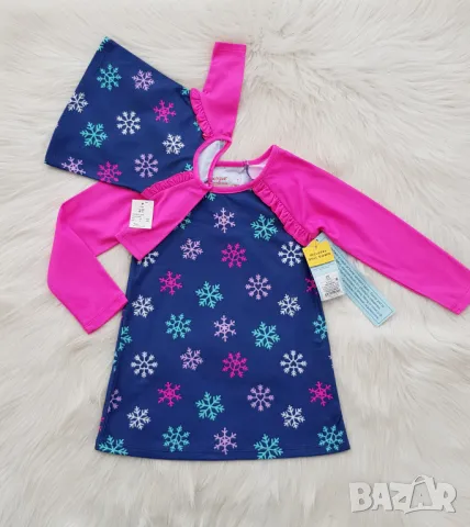 Детска рокля 2 години + рокля за кукла - НОВИ, снимка 2 - Бебешки рокли - 49648255