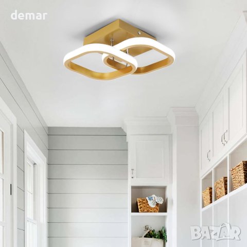 Kaniker LED таванно осветление, квадратно, 22W, 6000K студено бяло, снимка 8 - Лед осветление - 43988239