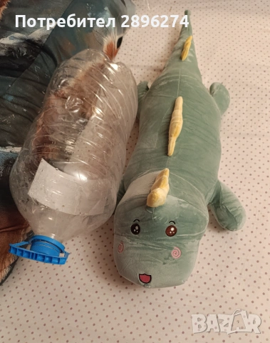 Плюшена играчка, възглавница, динозавърче, снимка 2 - Плюшени играчки - 53058425
