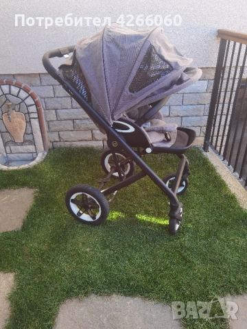 Бебешка количка 3в1 Cybex Talos S Lux+кош Cot S+адаптери+стол за кола Aton M i-size+рефлу легло, снимка 8 - Детски колички - 52497806
