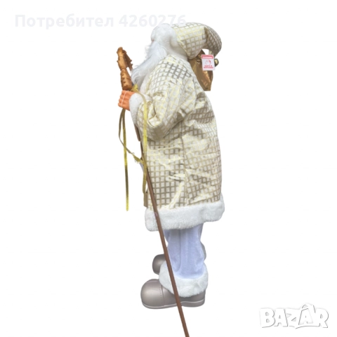 Златният Дядо Коледа – мигновено празнично настроение у дома!, снимка 6 - Декорация за дома - 52456833