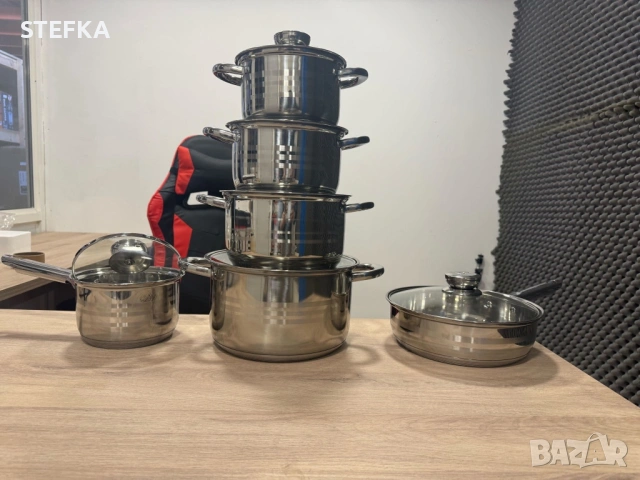 Комплект тенджери 53€, снимка 3 - Други - 53494531