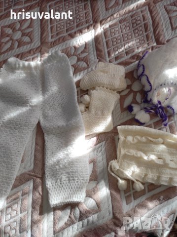 Детски  и бебешки плетени дрехи , снимка 11 - Детски комплекти - 42936270