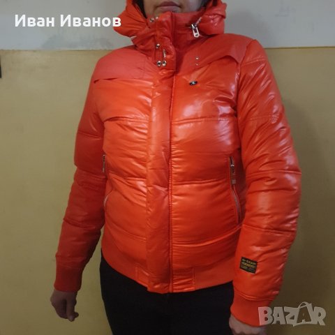 G-STAR Whistler Hooded Bomber Puffer размер М-Л дамско яке 