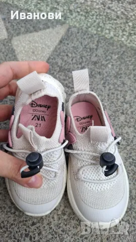 Маратонки за момиче, 21 номер, Zara Disney, Minnie Mouse/ Мини Маус, снимка 6 - Детски маратонки - 50347830