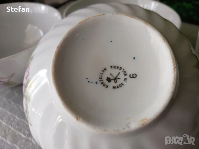 Български порцеланови купи, снимка 3 - Чинии - 50553423