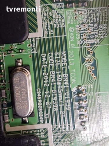 TCon BOARD ,BN41-01939  за 32-инчов телевизор Samsung UE32F6100, с дисплей  CY-HF320CSLV1H , снимка 2 - Части и Платки - 53187383