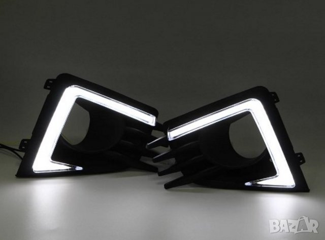 Решетки за халогени с вградени лед дневни светлини и бягащи светлини на мигачи space star спейс стар, снимка 13 - Аксесоари и консумативи - 38542405