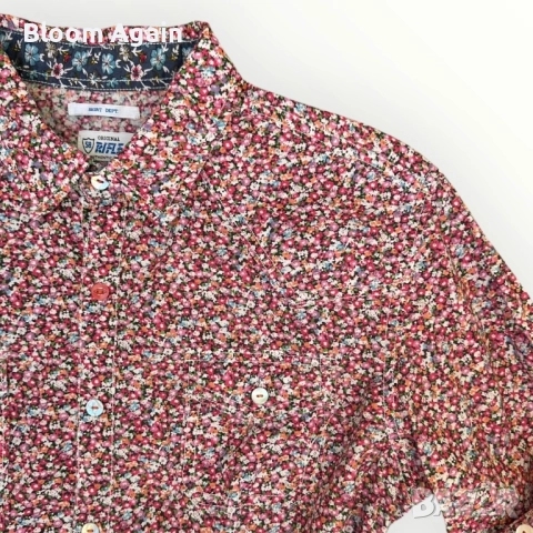 Мъжка риза Rifle, снимка 2 - Ризи - 51790167