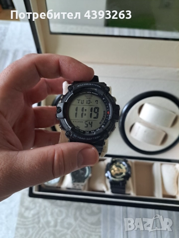 Сет от 5 часовника + кутия за навиване , снимка 6 - Мъжки - 52570117