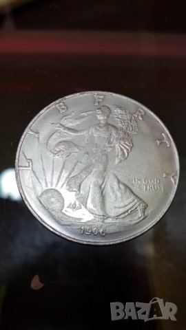 Монета 1906 1$, снимка 2 - Нумизматика и бонистика - 27804271