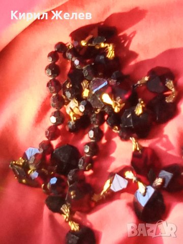 СТАРО КОЛИЕ от ГРАНАТ и БРОНЗ с ПОЗЛАТА 12697, снимка 13 - Антикварни и старинни предмети - 29555319