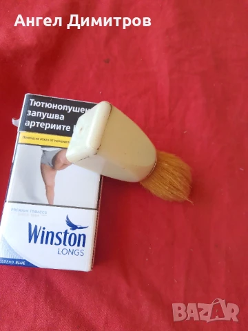 Слонова кост четка за бръснене Германия , снимка 5 - Антикварни и старинни предмети - 50537542