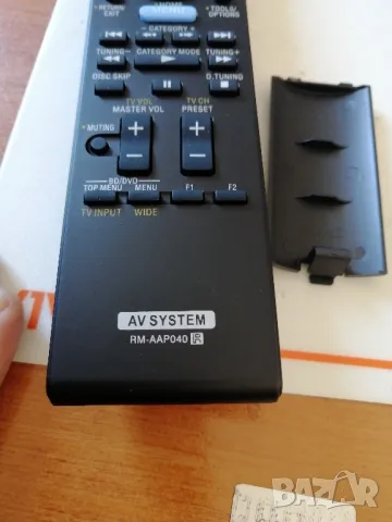 Дистанционно RM-AAP040 за SONY RECEIVER, снимка 3 - Ресийвъри, усилватели, смесителни пултове - 48378485