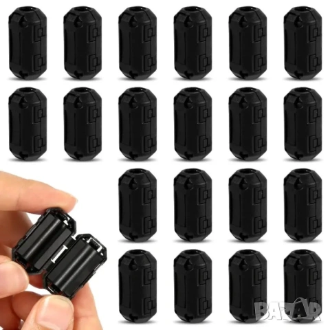 Филтър за шум, магнитна скоба, пръстен за потискане на шума, снимка 8 - Друга електроника - 53093746