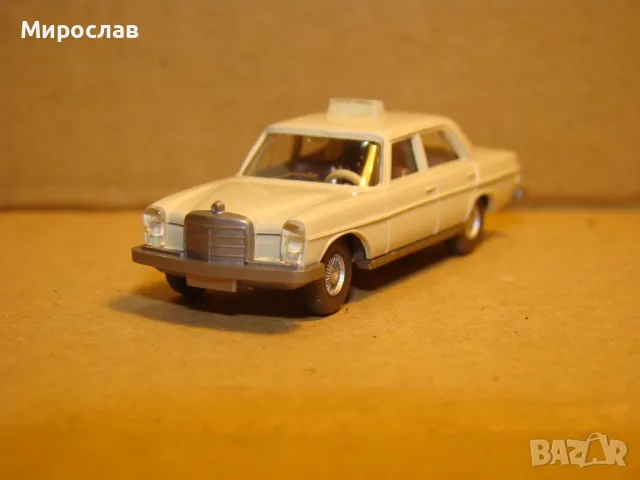 WIKING H0 1/87 MERCEDES BENZ TAXI ТАКСИ МОДЕЛ КОЛИЧКА, снимка 2 - Колекции - 48779217