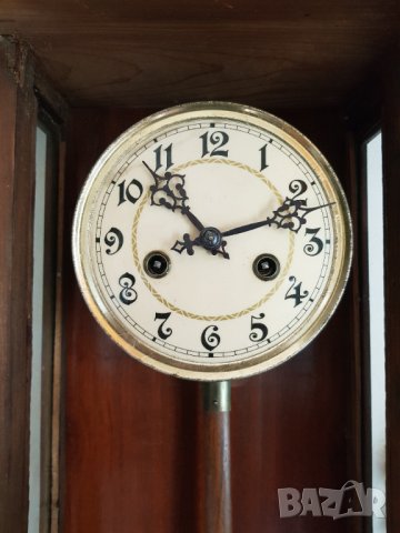 Стар немски стенен часовник, снимка 5 - Антикварни и старинни предмети - 37889502