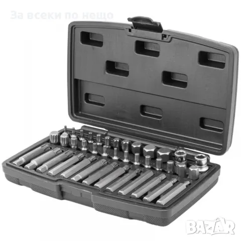 Комплект накрайници – торкс 40 части RockForce