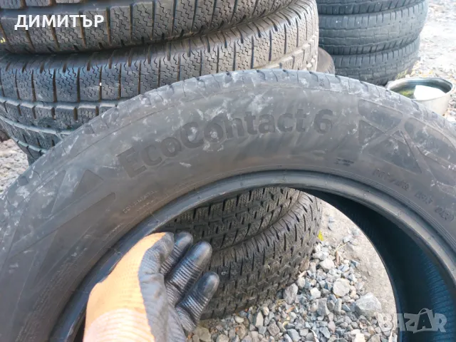 4бр.летни гуми CONTINENTAL 235/55/18 100V DOT 0124, снимка 6 - Гуми и джанти - 48948320