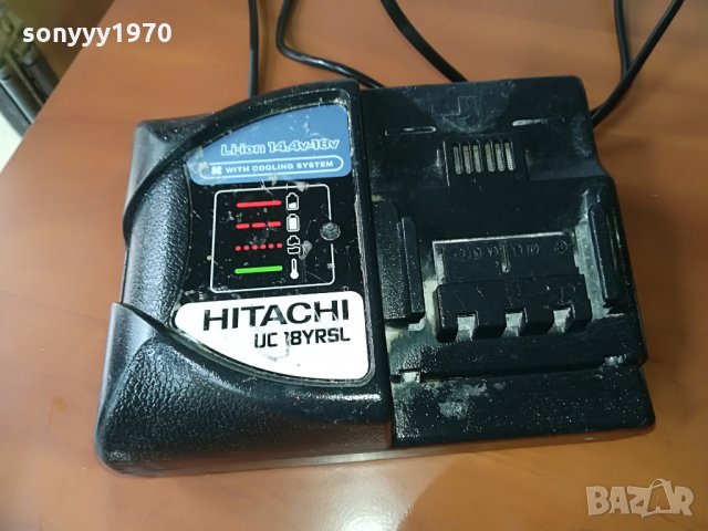 hitachi li-ion battery charger-внос germany, снимка 4 - Винтоверти - 28336677