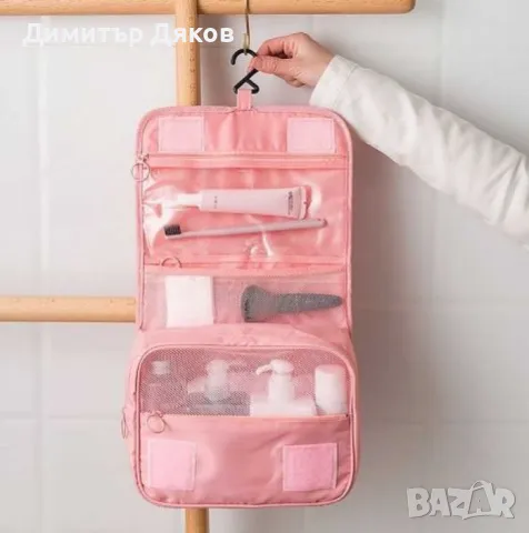 Многофункционален органайзер за тоалетни принадлежности със закачалка HZH18, снимка 5 - Други - 48089055