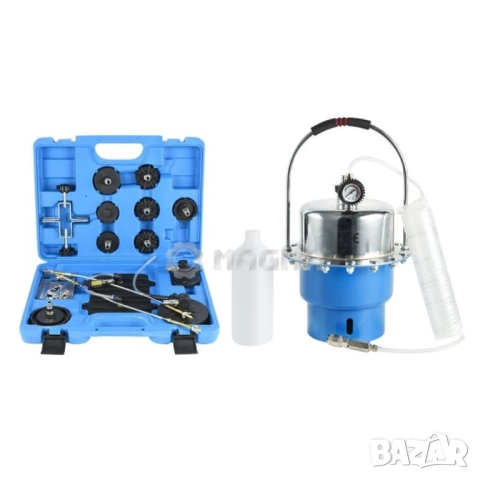 Пневматичен комплект за обезвъздушаване на спирачни с-ми и съединители