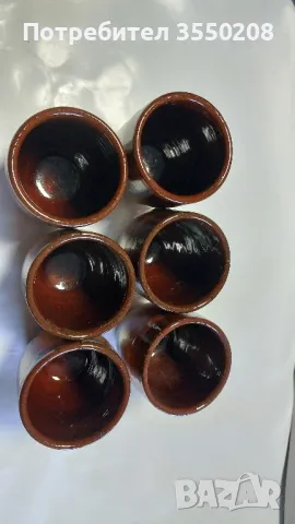 Чаши керамични без дръжка, снимка 3 - Чаши - 47912992