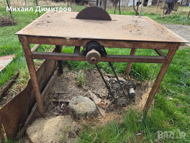 Самоделен циркуляр с мощен мотор, снимка 1